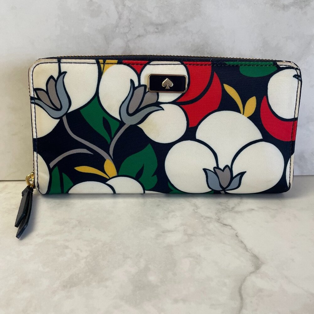 Kate Spade Dawn Breezy Floral Large Continental Wallet